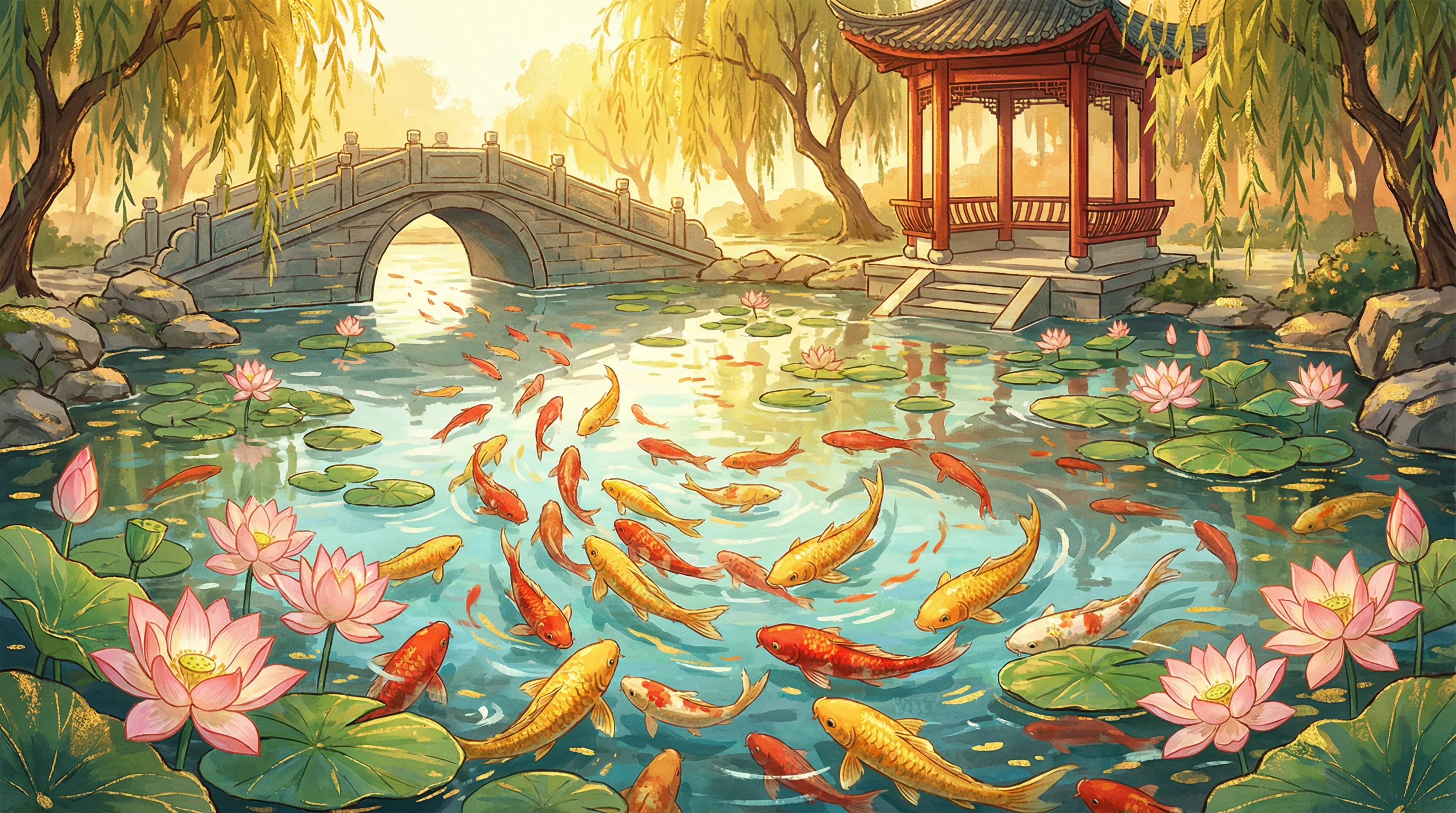 锦鲤游动动画 - 东方福运祈愿堂 - 体育彩票